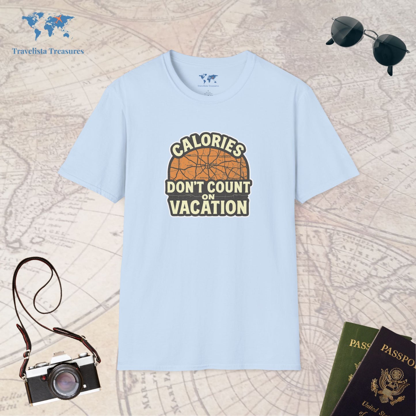Calories Don't Count on Vacation 2 T-Shirt