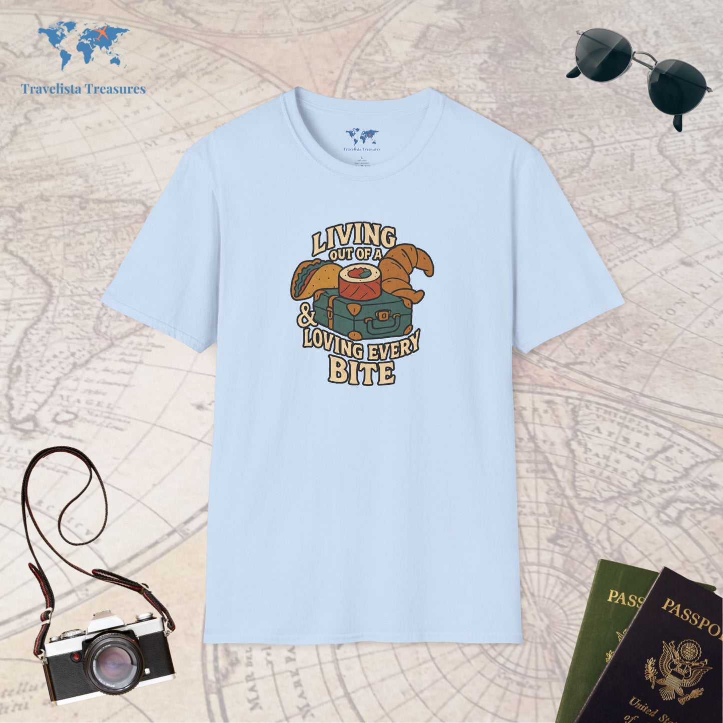 Food Suitcase T-Shirt