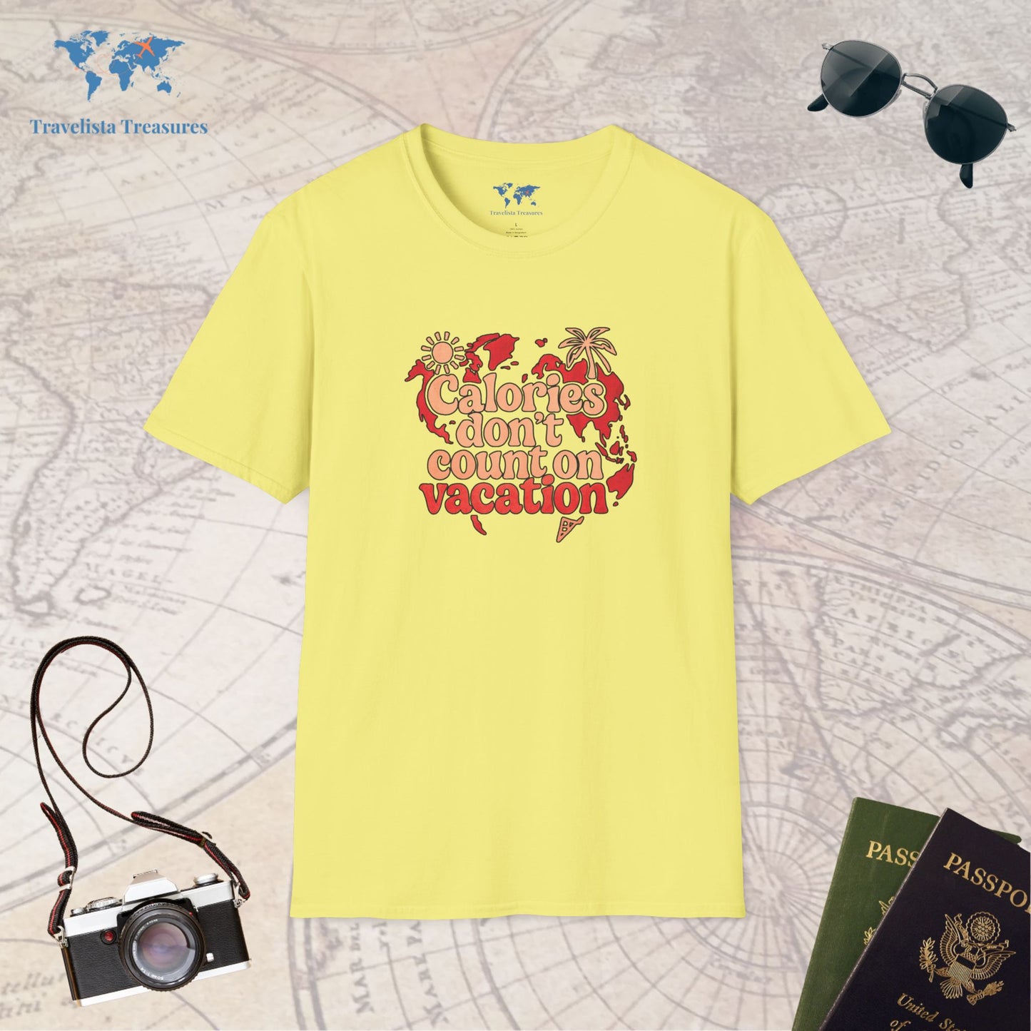 Calories Don't Count on Vacation T-Shirt