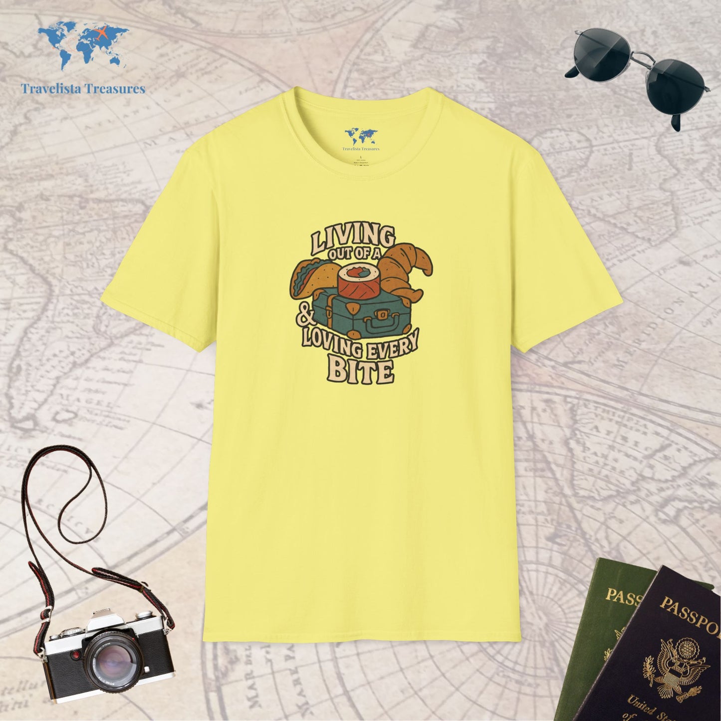 Food Suitcase T-Shirt