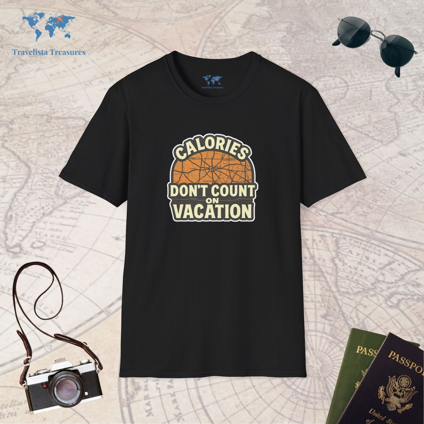 Calories Don't Count on Vacation 2 T-Shirt