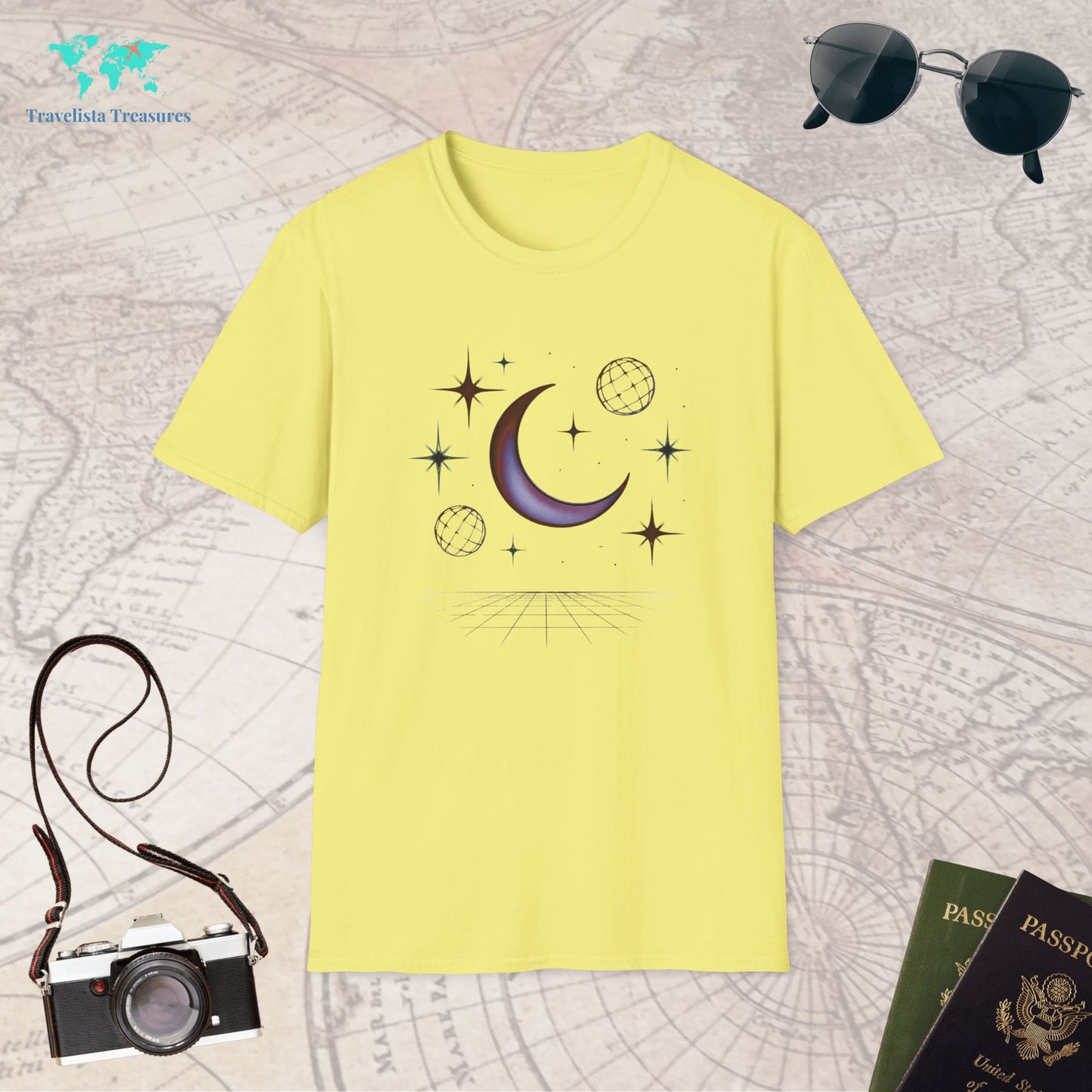 Astrology | Techno Moon T-Shirt