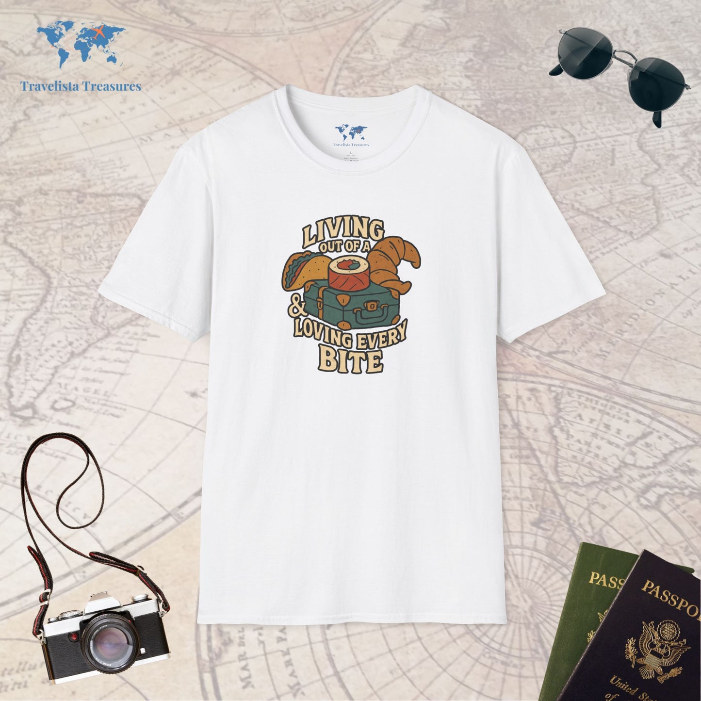 Food Suitcase T-Shirt