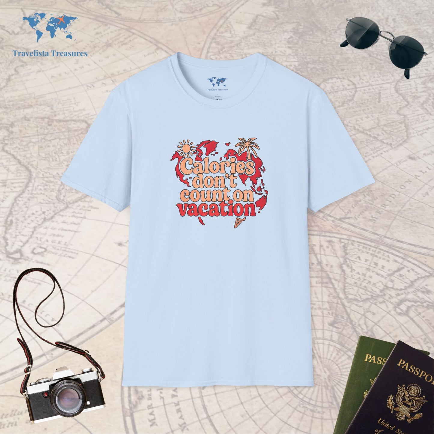 Calories Don't Count on Vacation T-Shirt