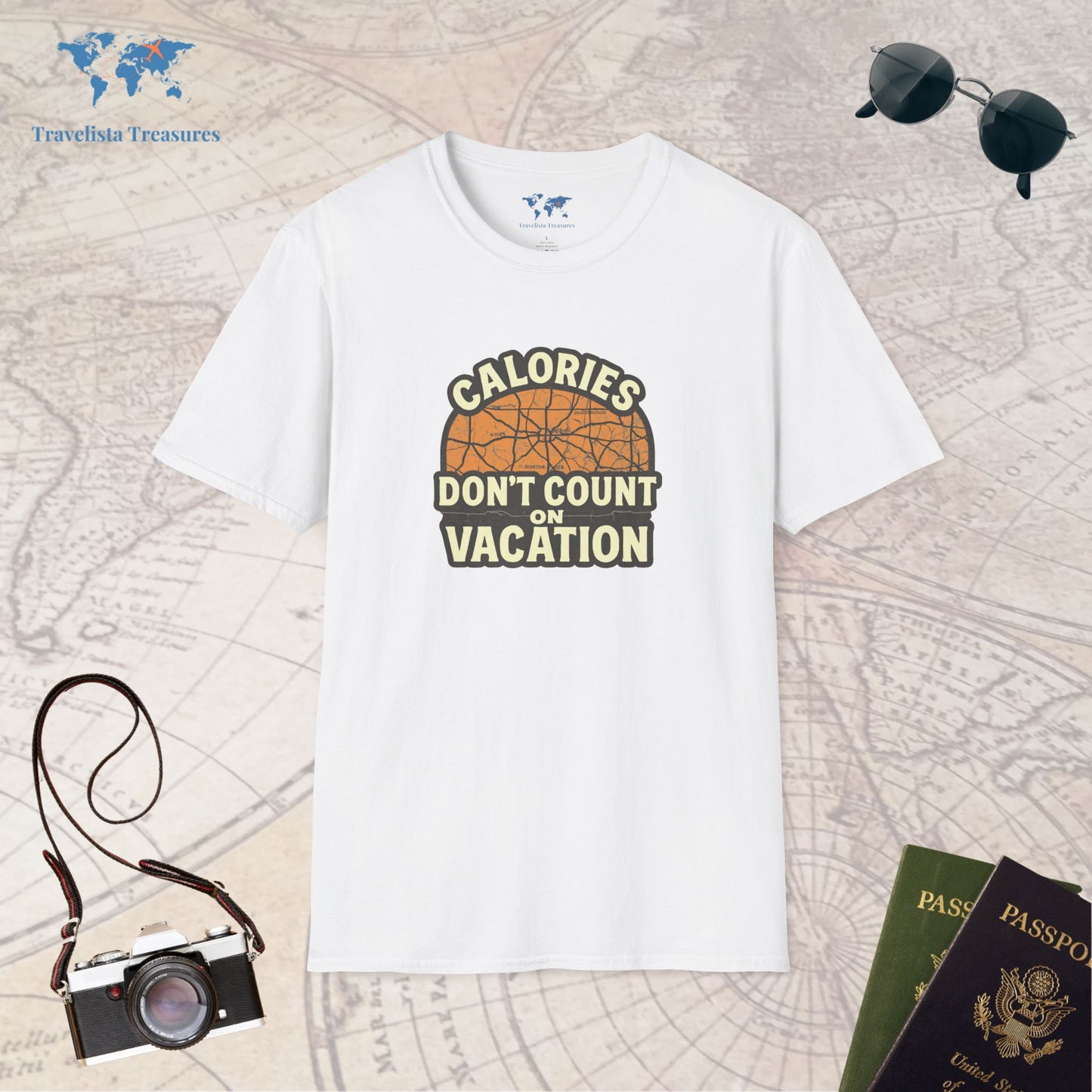 Calories Don't Count on Vacation 2 T-Shirt