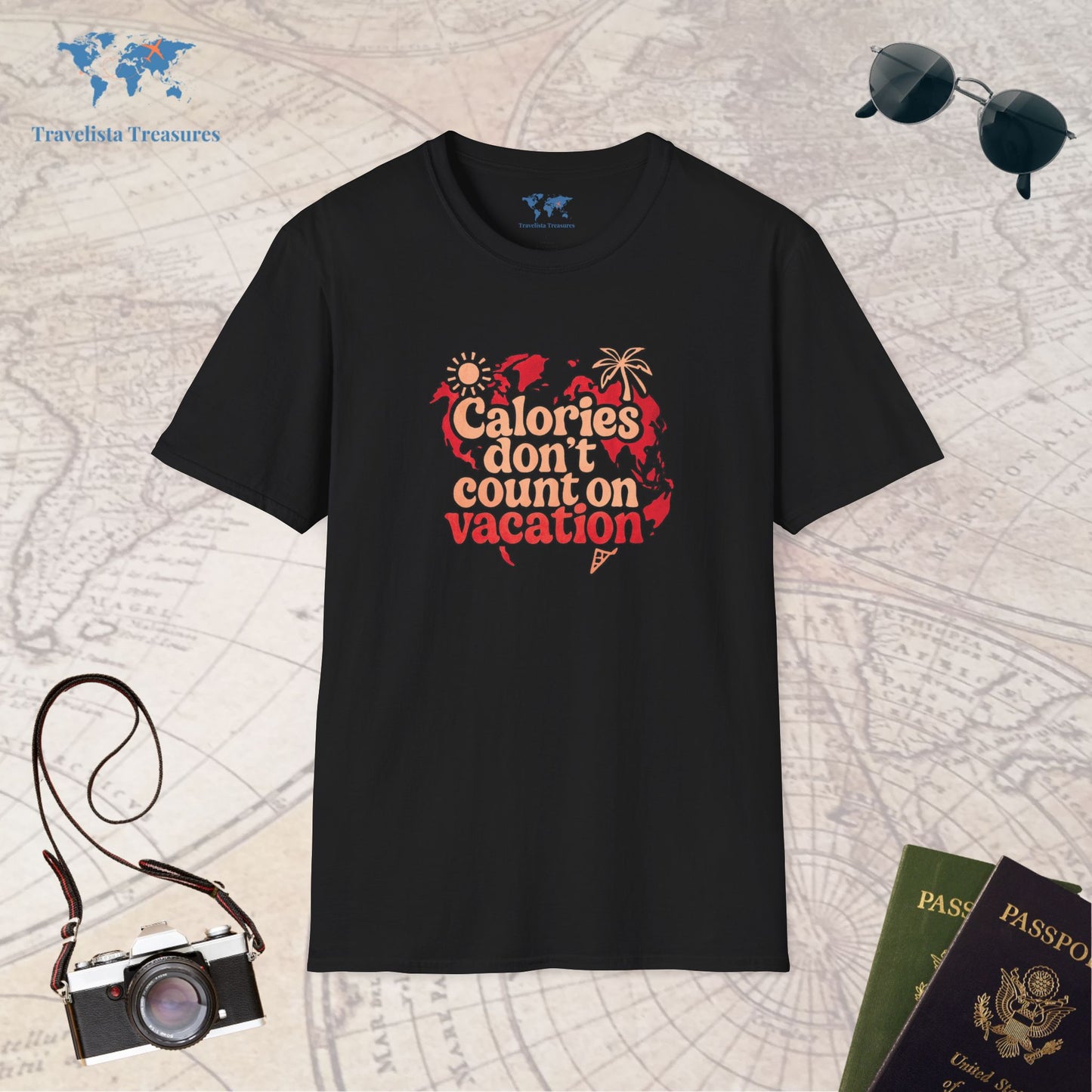 Calories Don't Count on Vacation T-Shirt