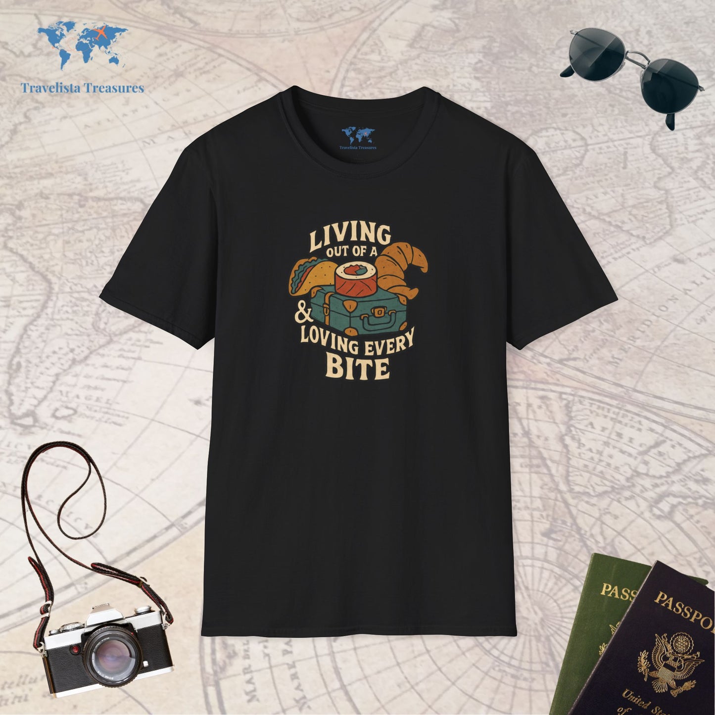 Food Suitcase T-Shirt