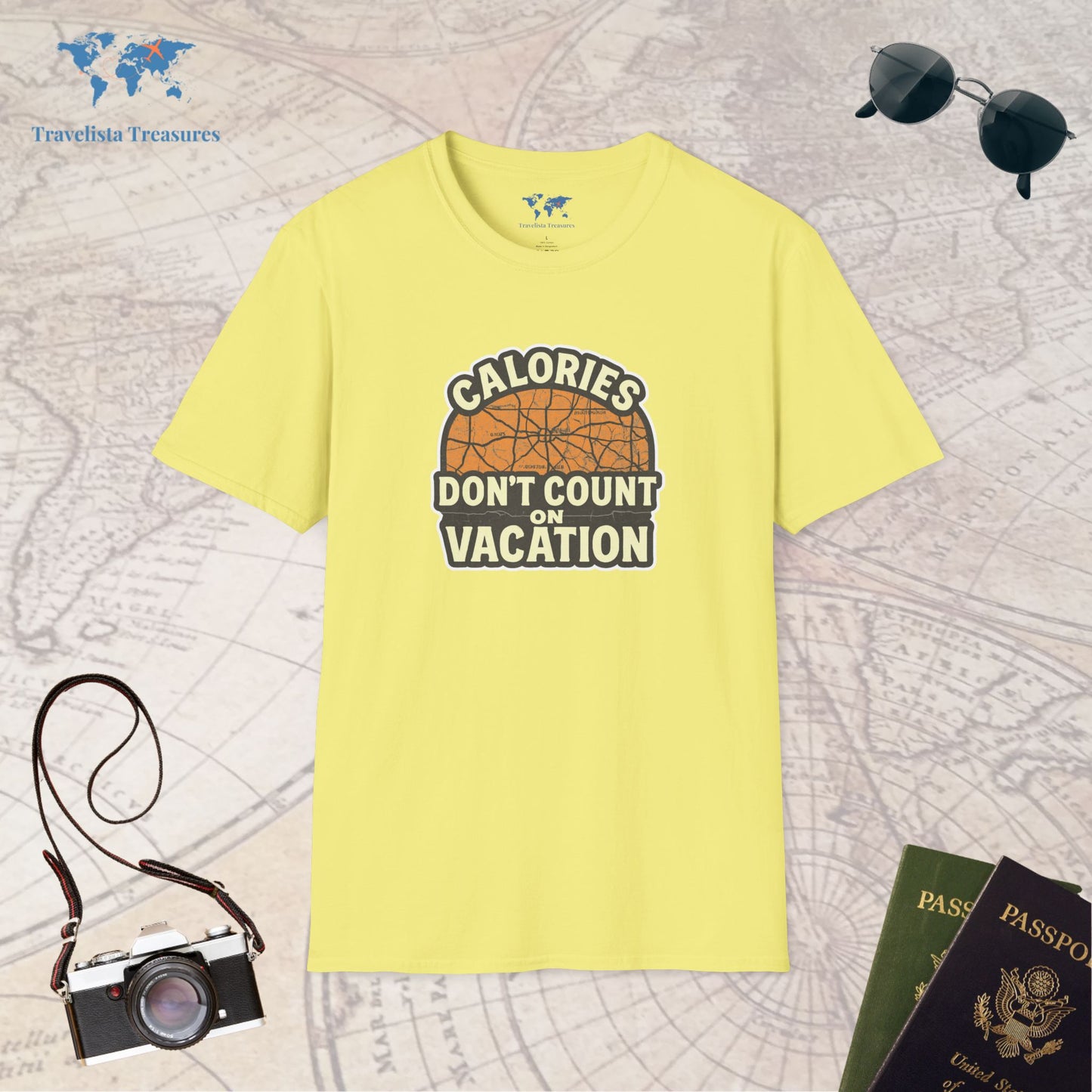 Calories Don't Count on Vacation 2 T-Shirt
