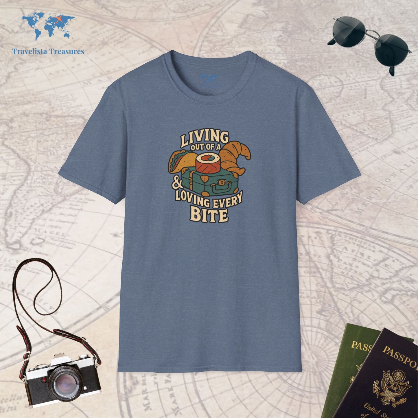 Food Suitcase T-Shirt