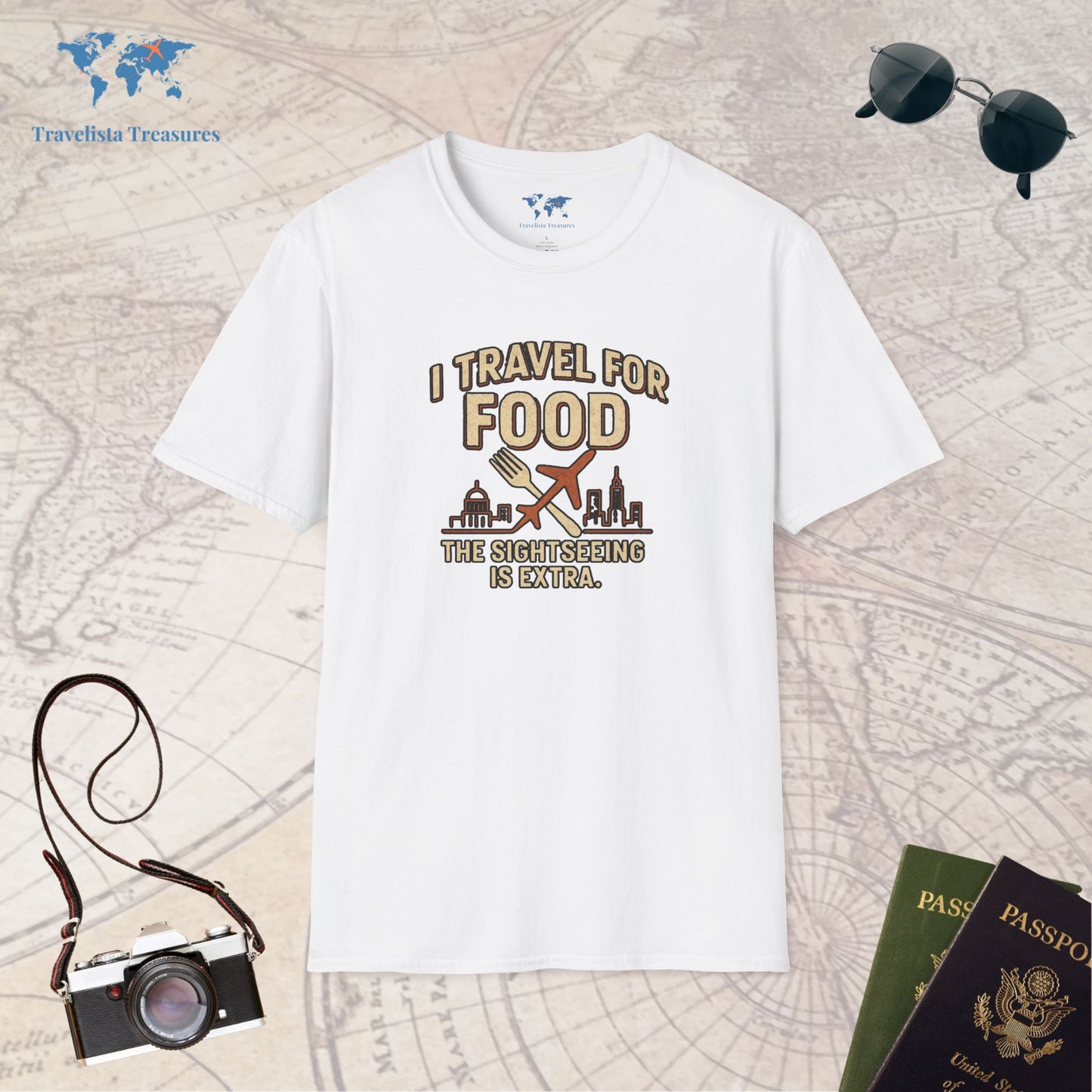 Travel for Food T-Shirt