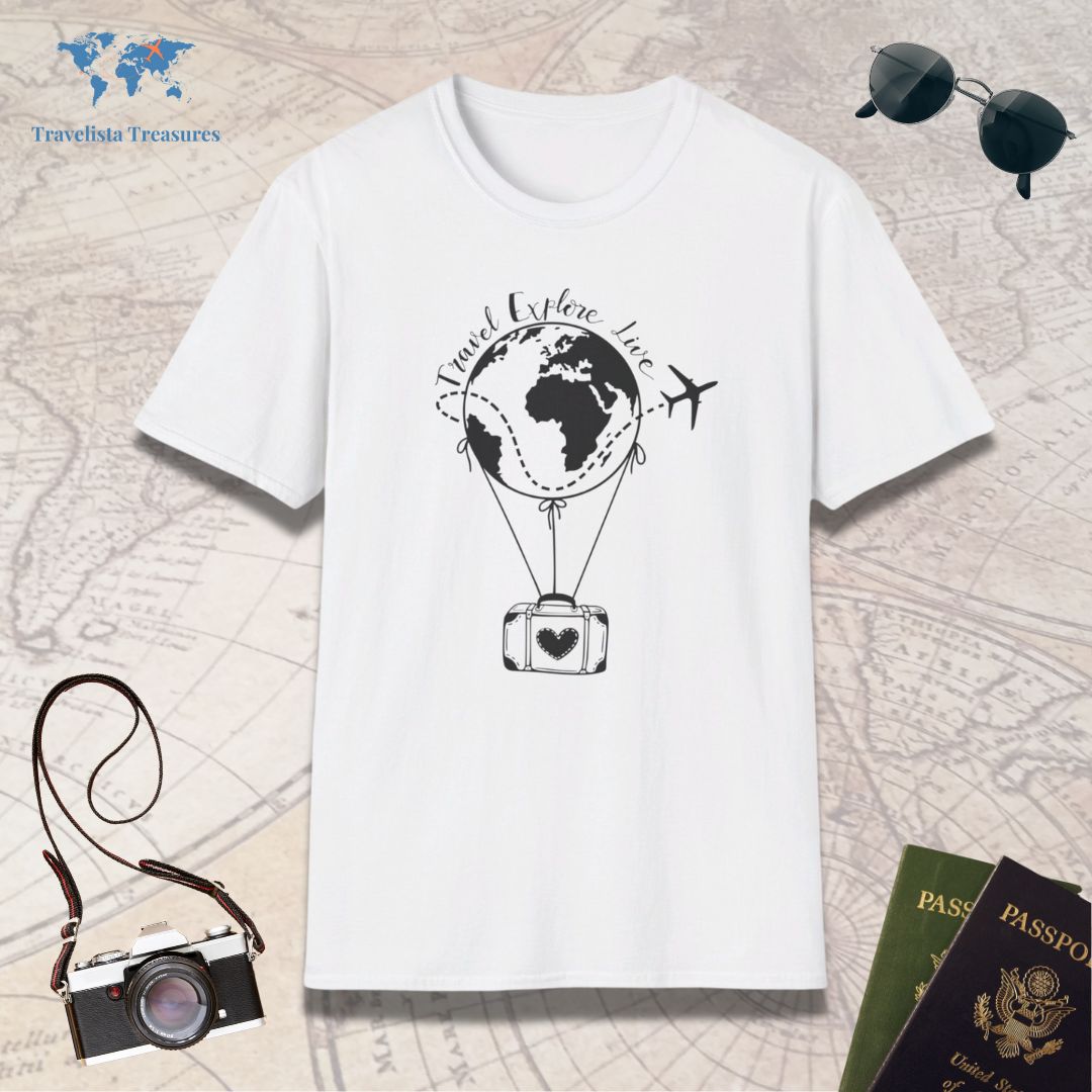 Travel Explore Live T-Shirt