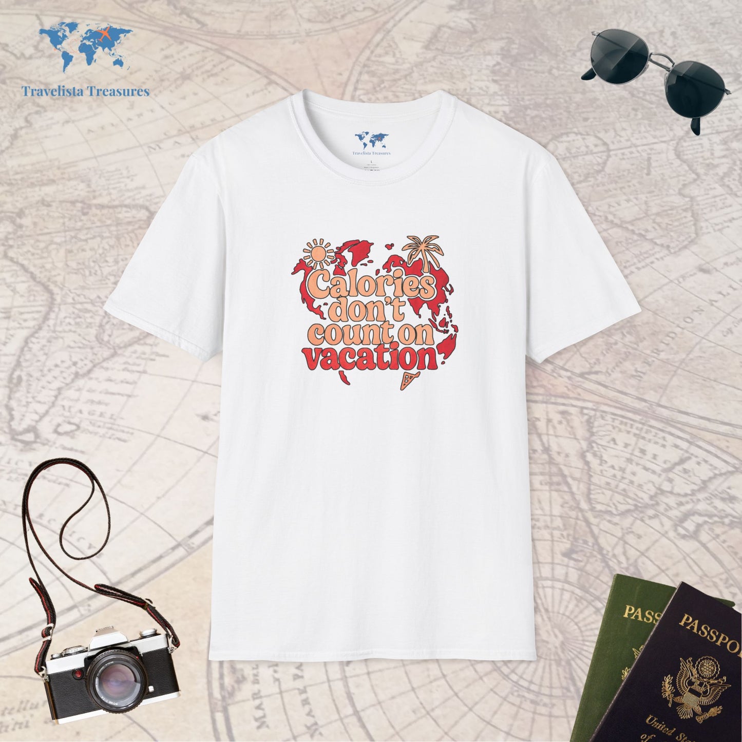 Calories Don't Count on Vacation T-Shirt