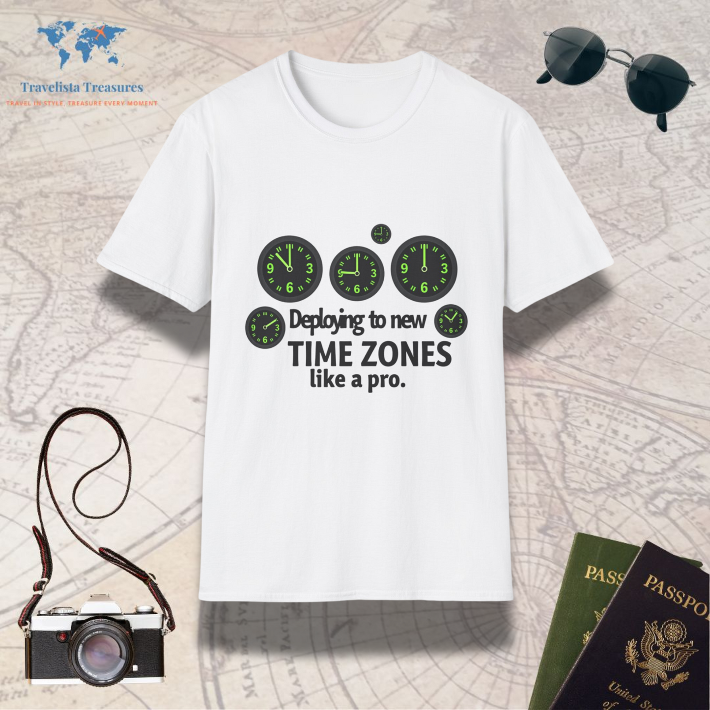 Deploying to New Timezones T-Shirt
