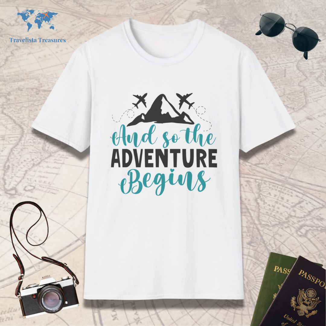 And So The Adventure Begins T-Shirt