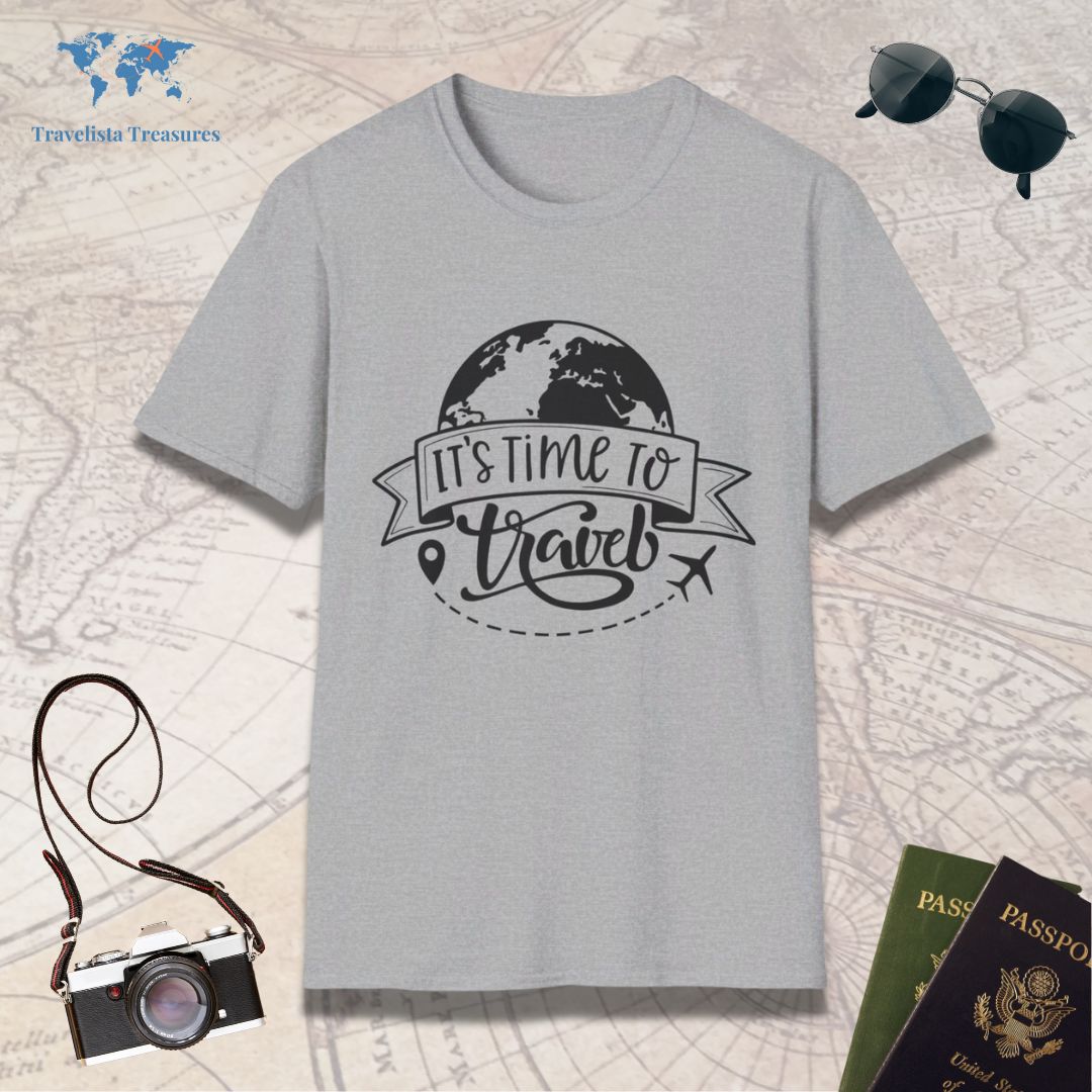 It's Time To Travel T-Shirt