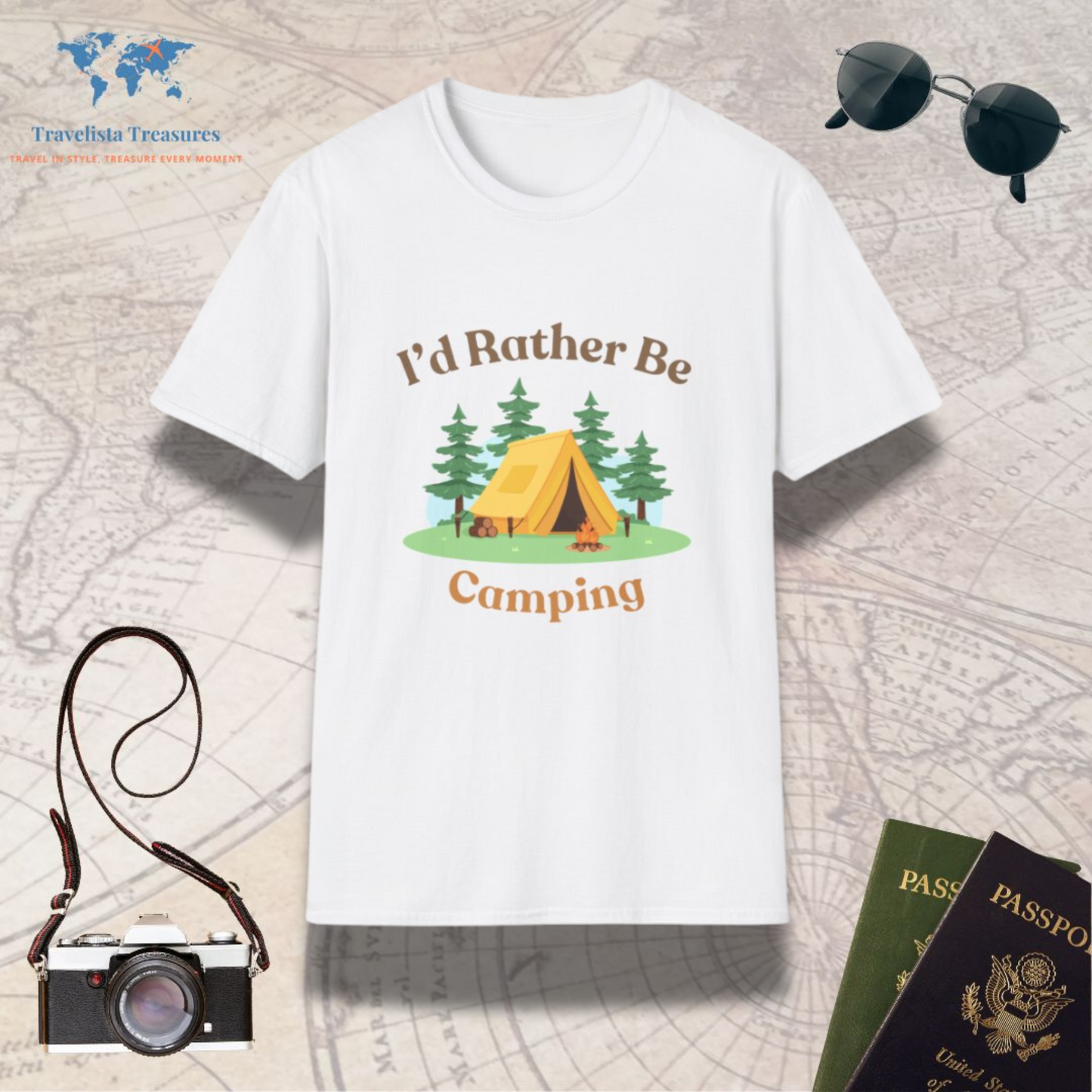 I'd Rather be Camping T-Shirt