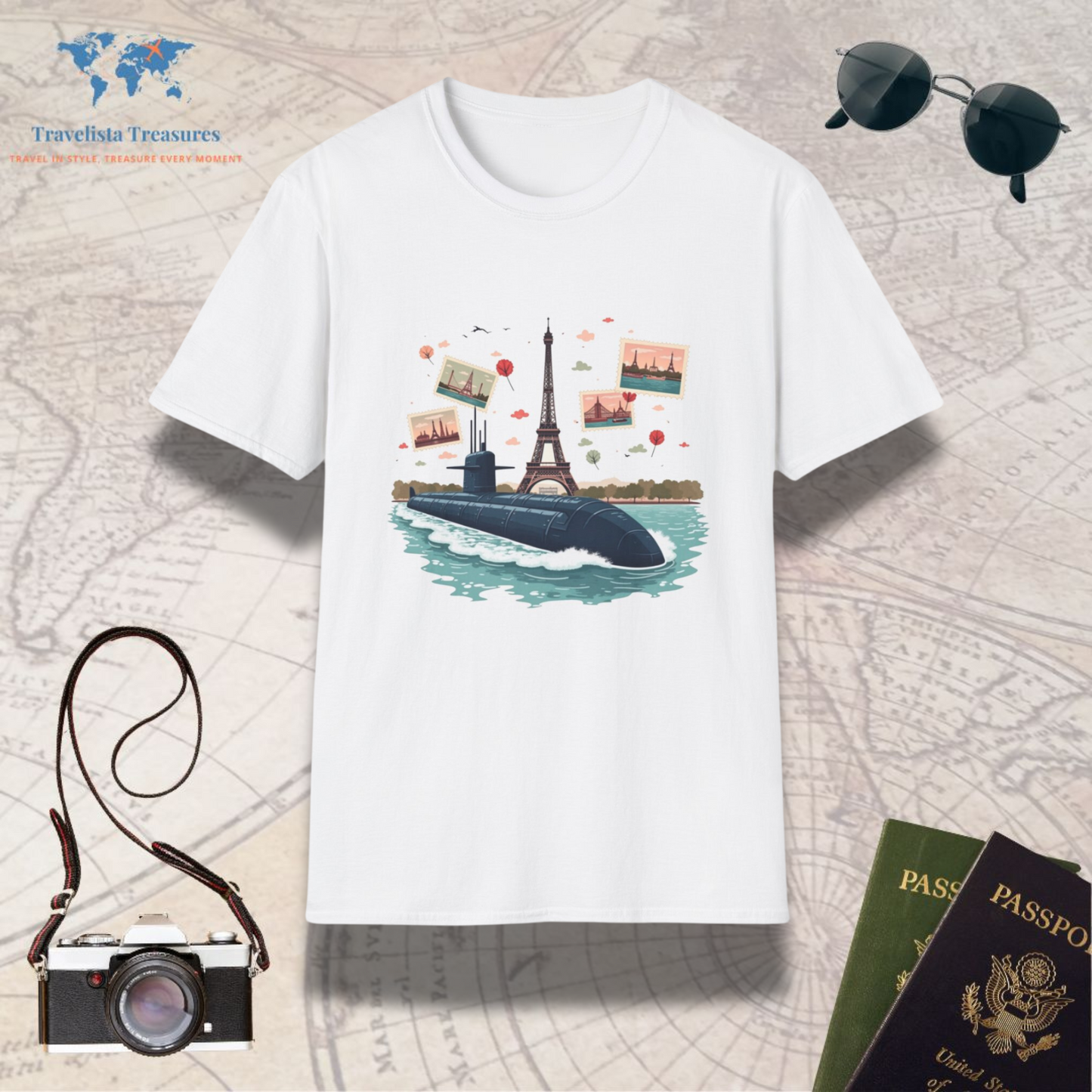 Ship on Paris T-Shirt