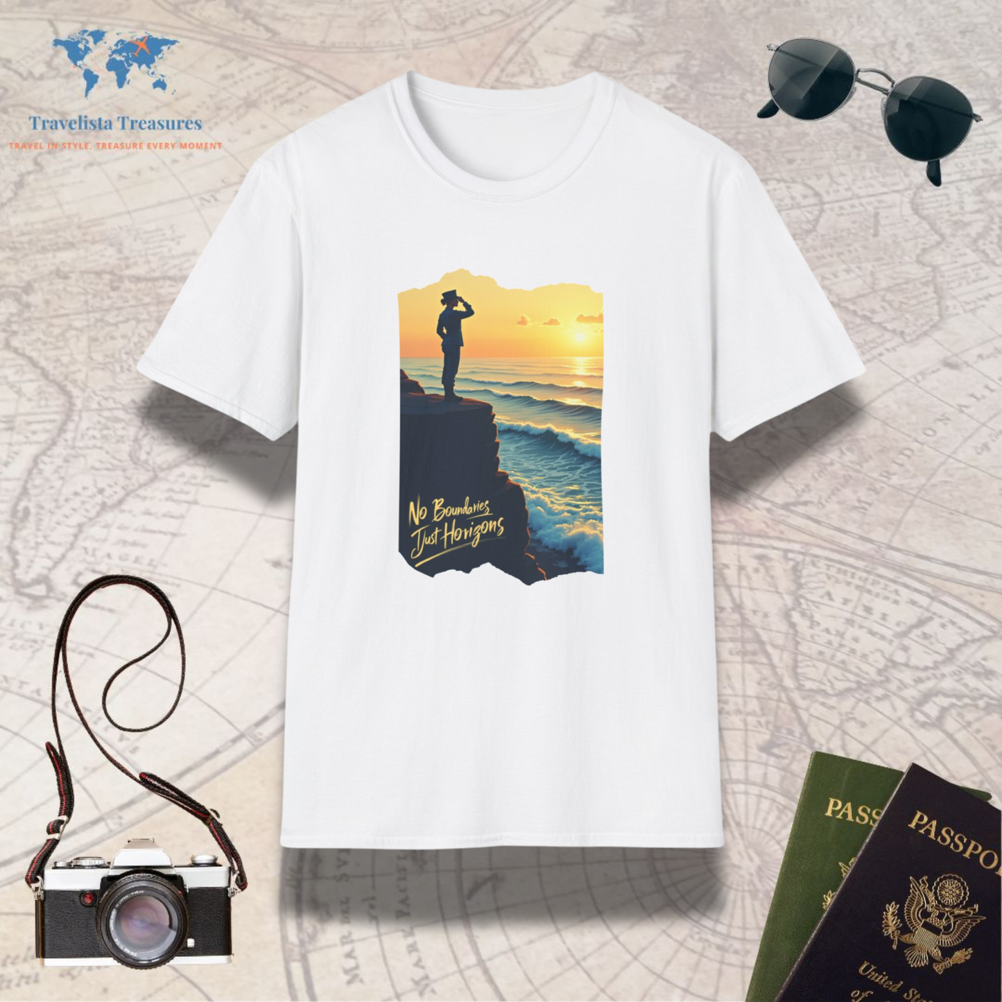 No Boundaries, Just Horizons T-Shirt