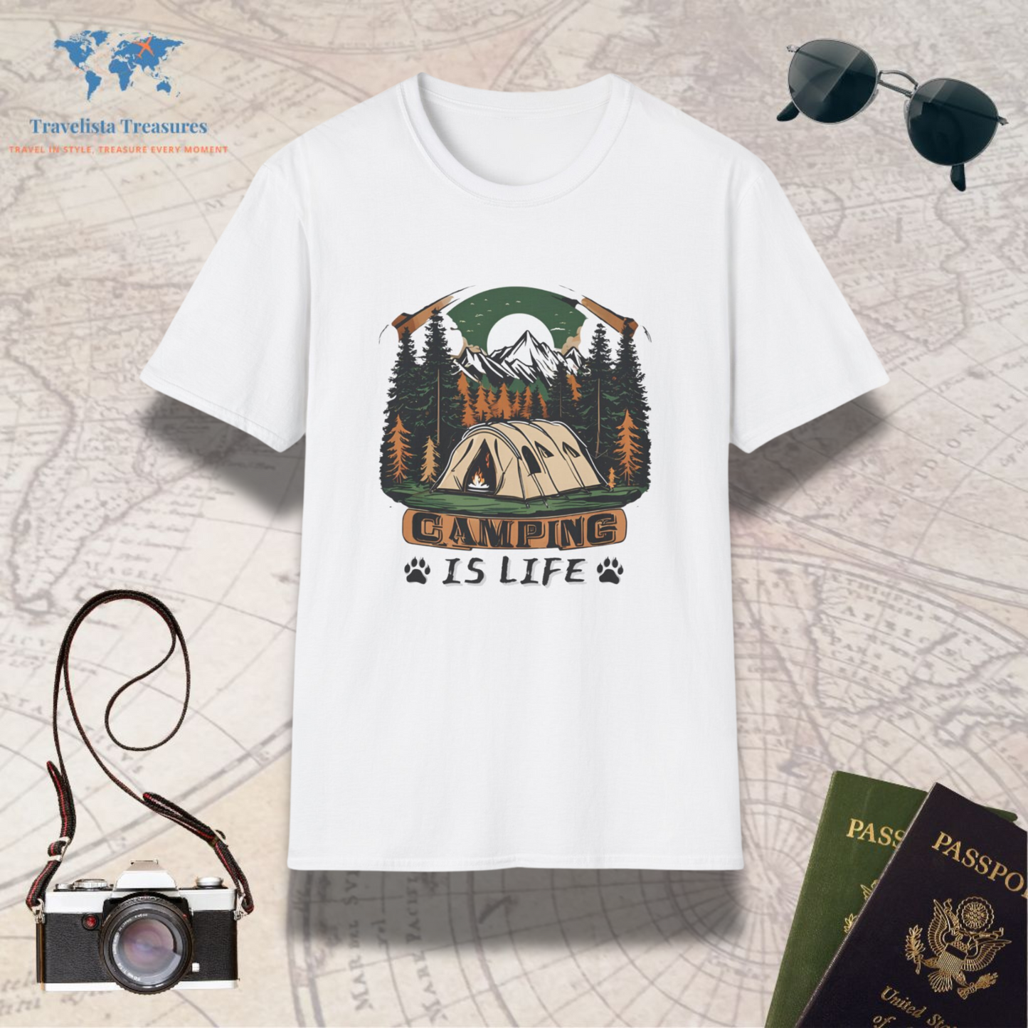 Camping is Life T-Shirt