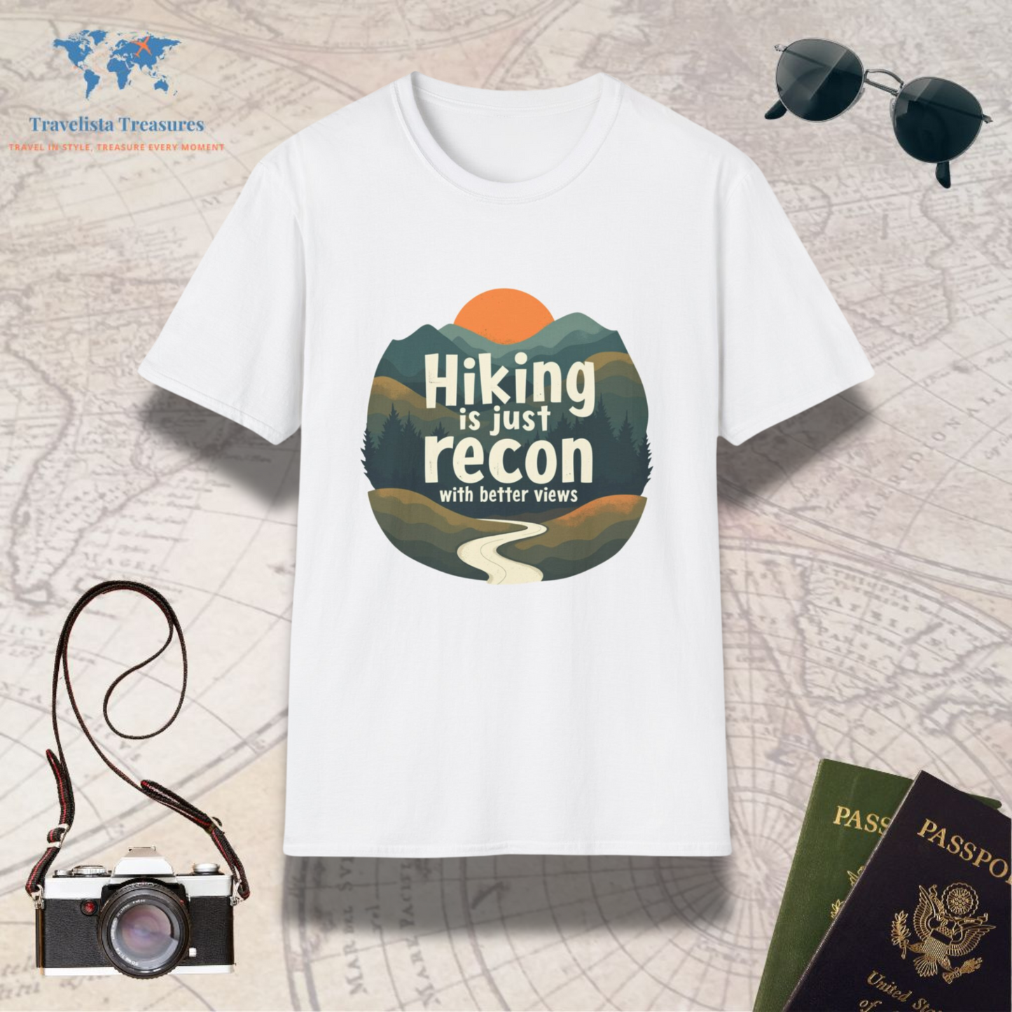 Hiking is Just a Recon T-Shirt
