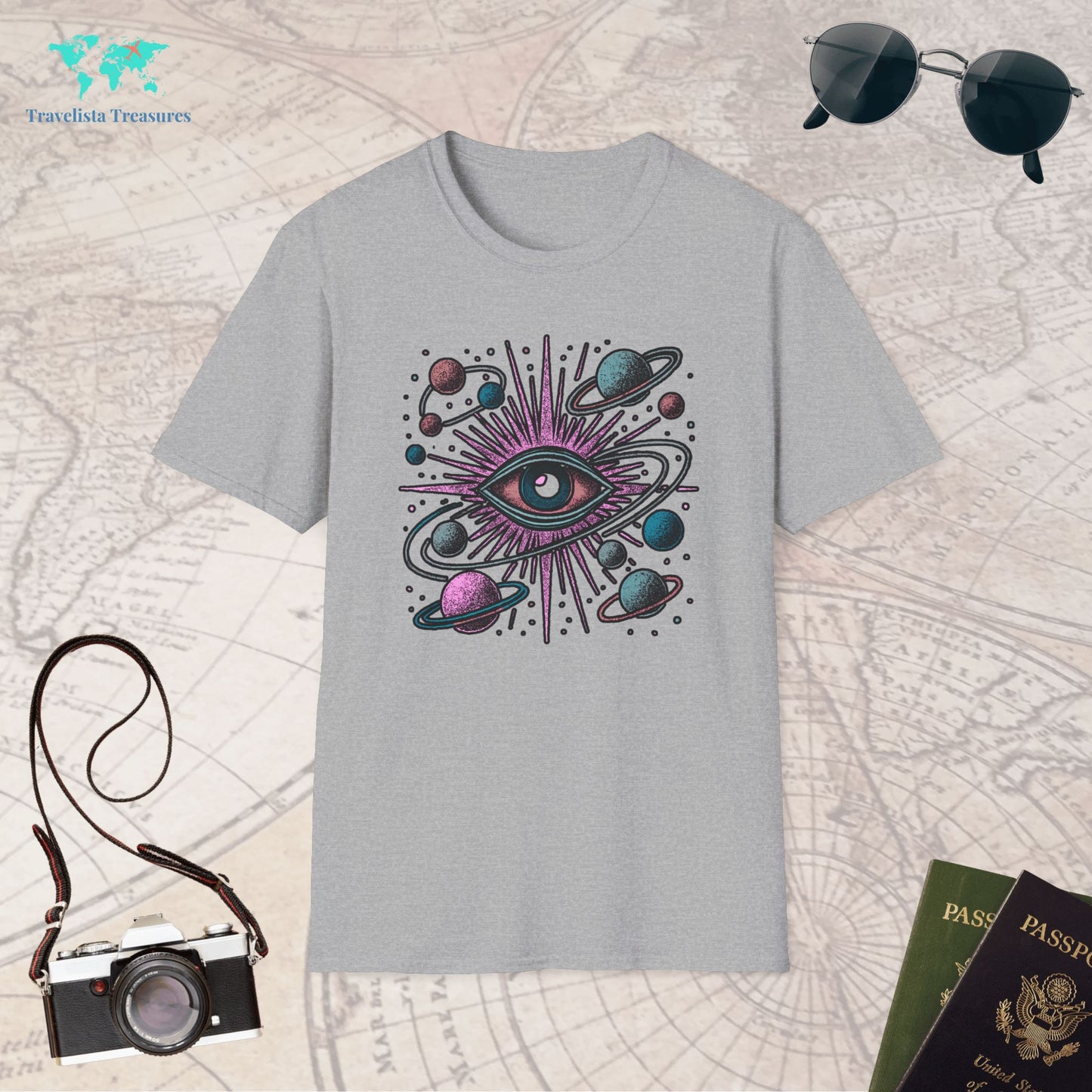 Astrology | Evil Eye Techno T-Shirt