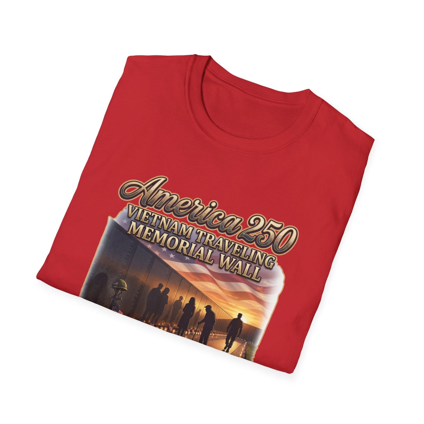 America 250 Vietnam Traveling Memorial Wall T‑Shirt