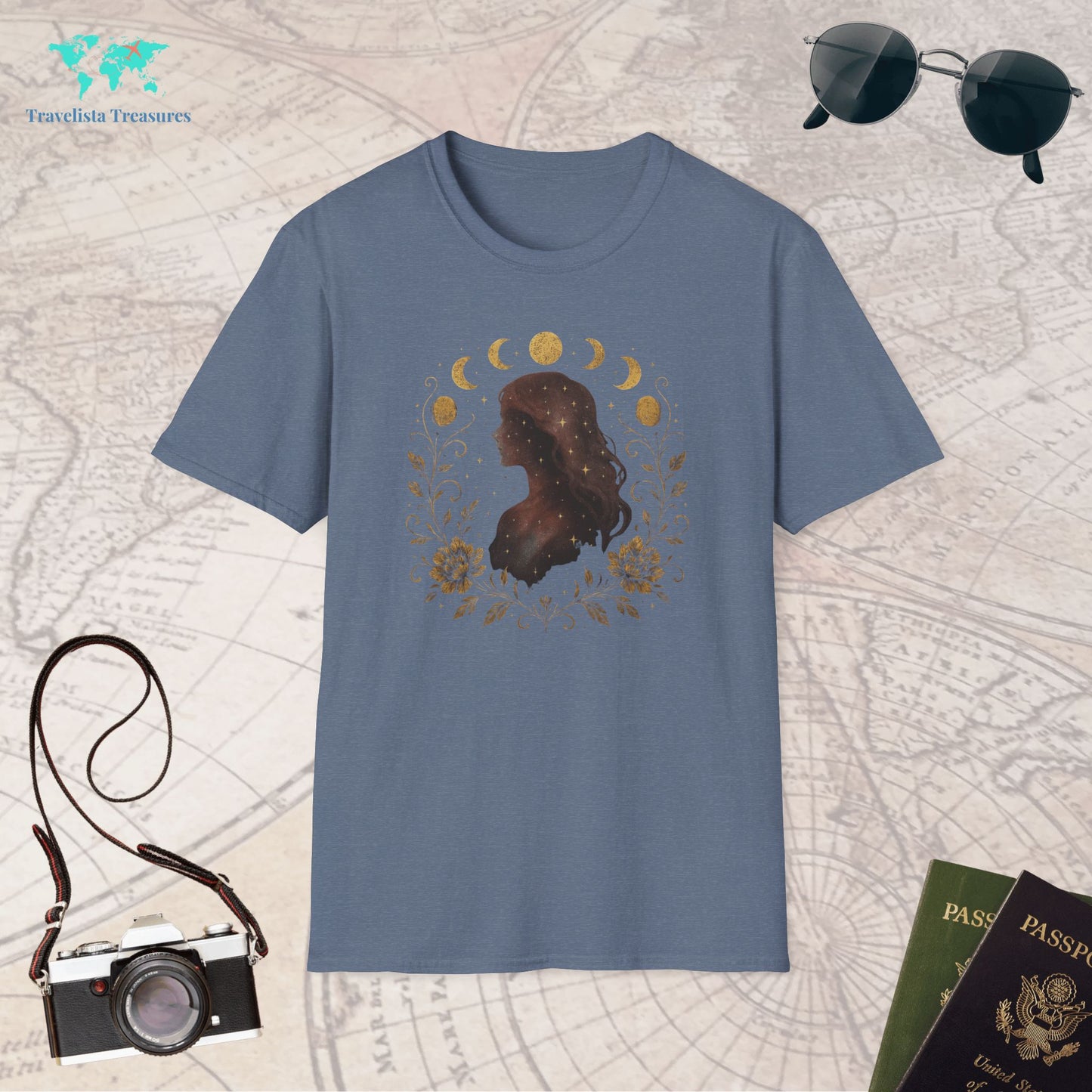 Zodiac Sign | Virgo  Moons T-Shirt