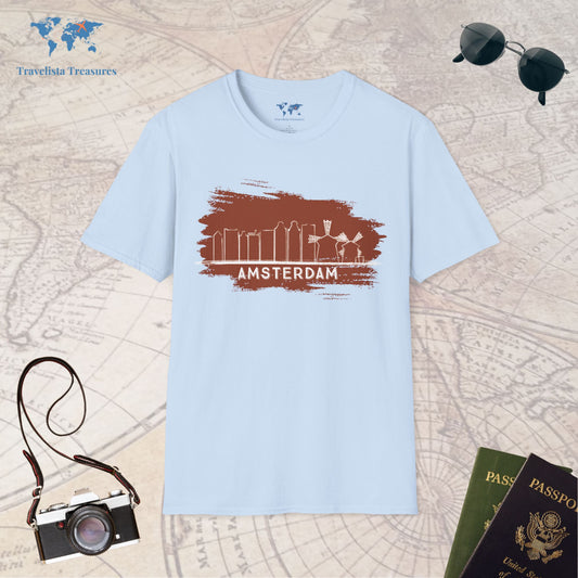 Amsterdam Brown T-Shirt