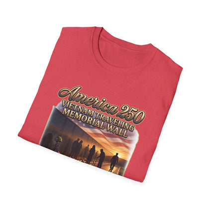 America 250 Vietnam Traveling Memorial Wall T‑Shirt
