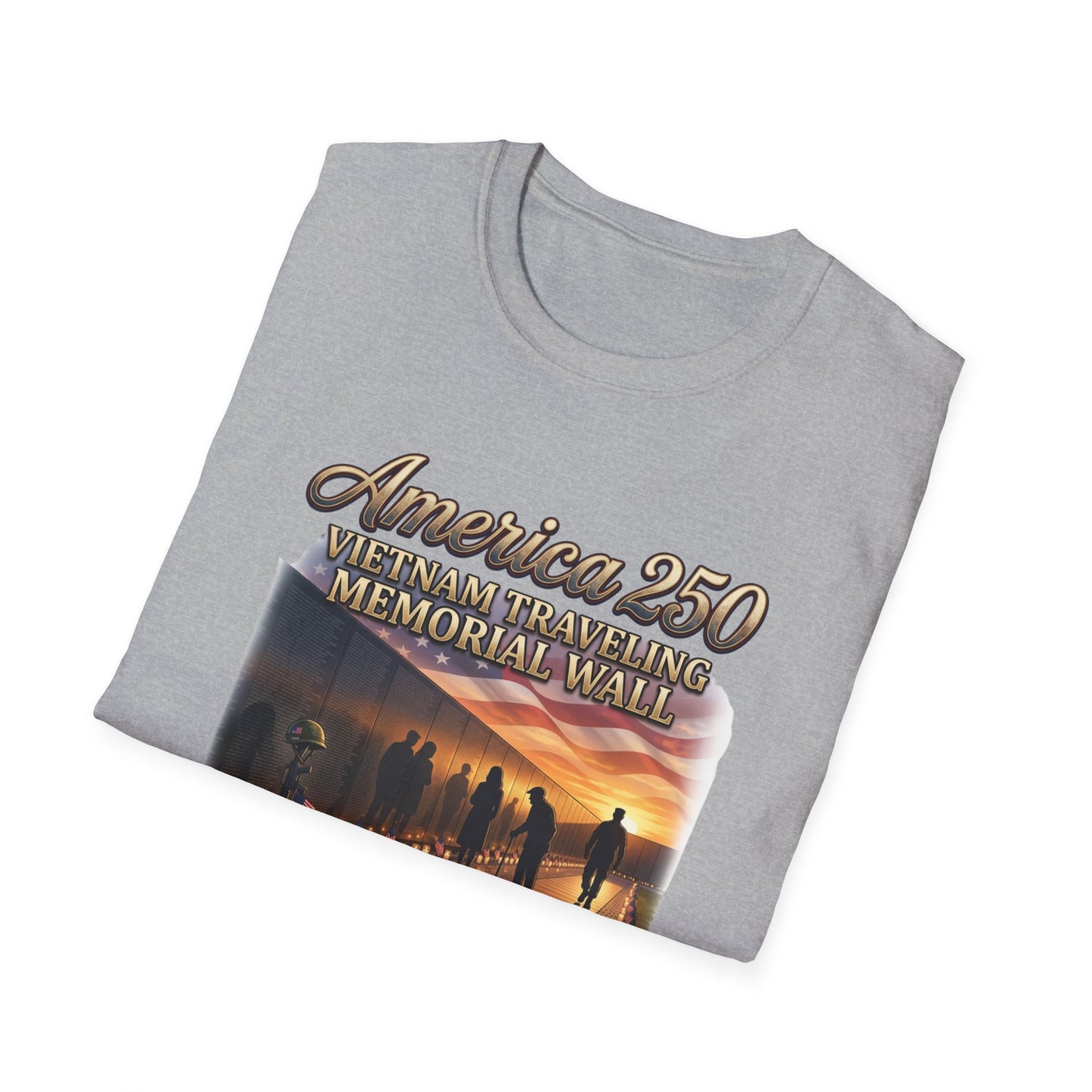 America 250 Vietnam Traveling Memorial Wall T‑Shirt
