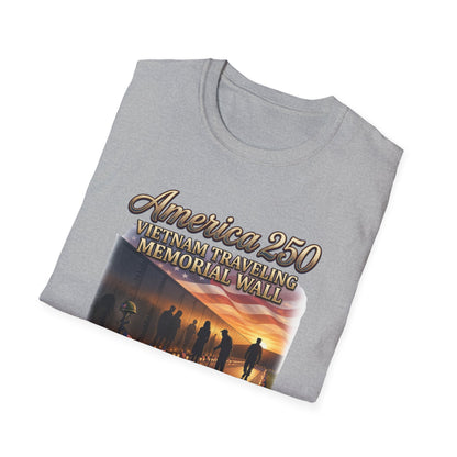 America 250 Vietnam Traveling Memorial Wall T‑Shirt