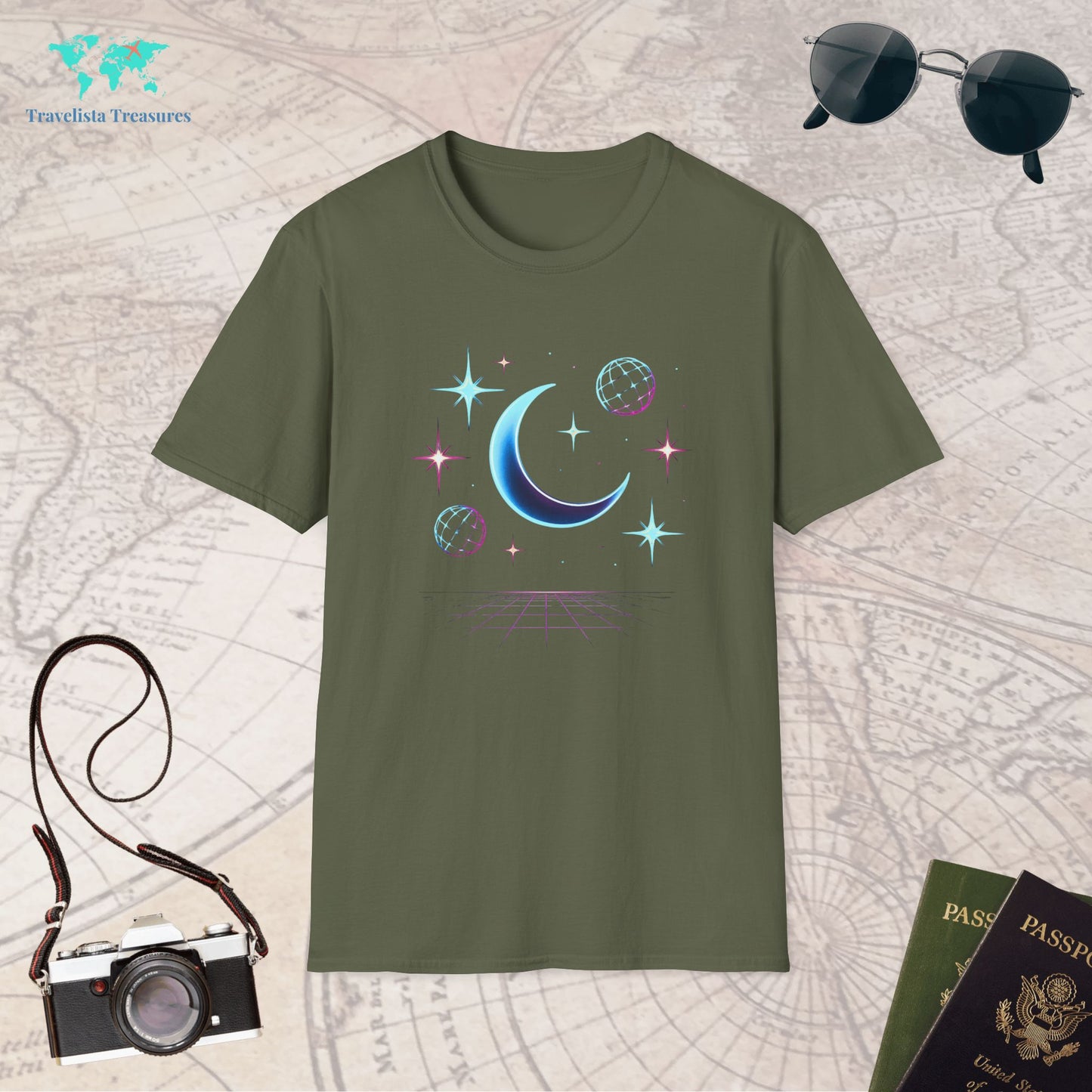 Astrology | Techno Moon T-Shirt