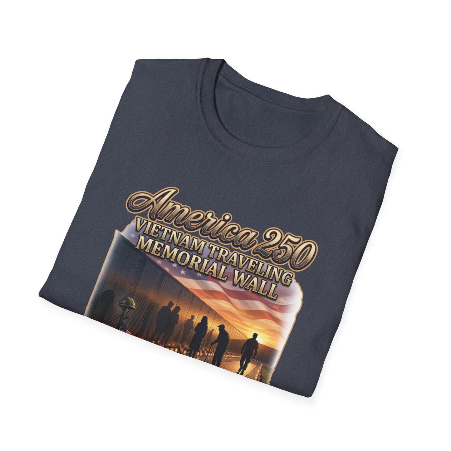 America 250 Vietnam Traveling Memorial Wall T‑Shirt