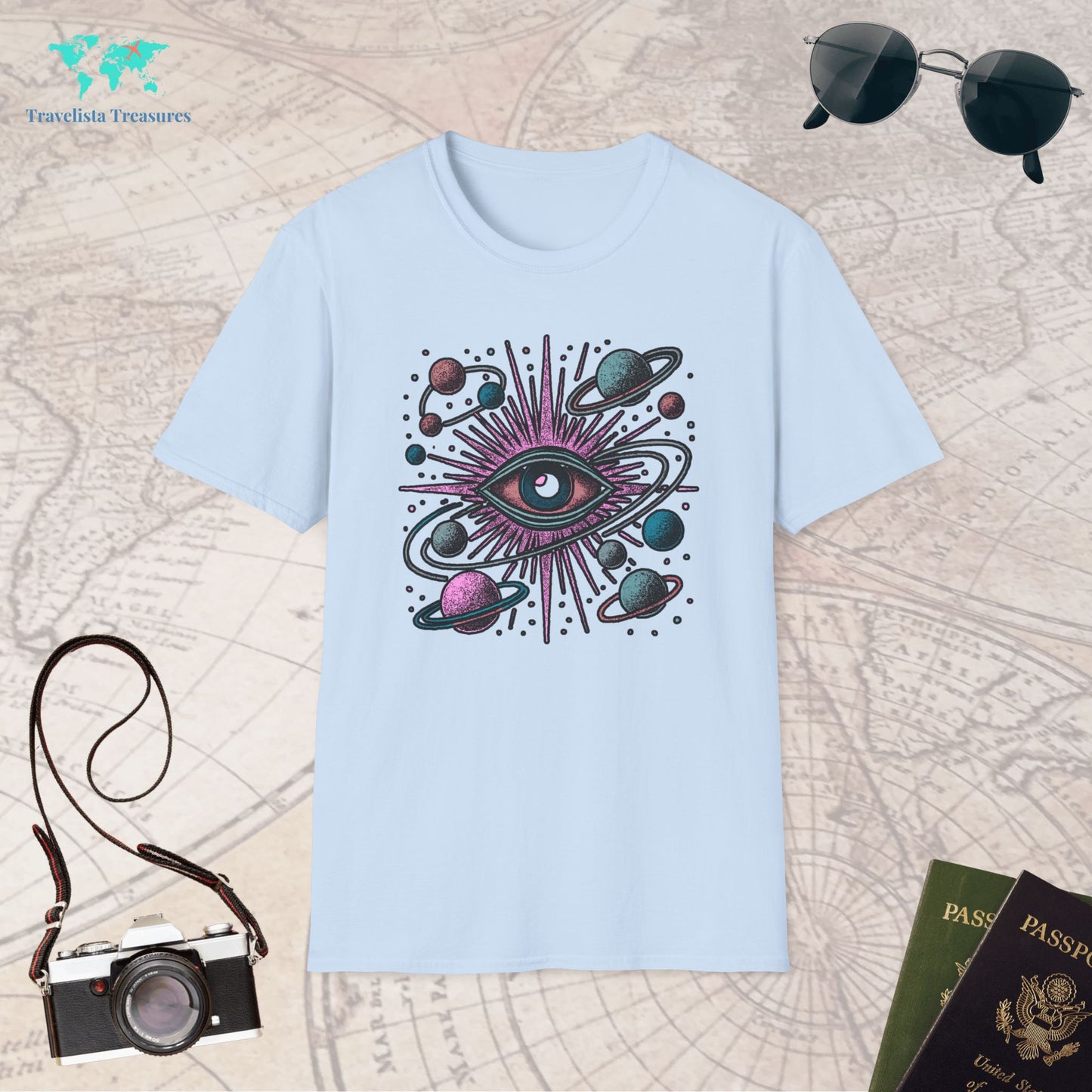 Astrology | Evil Eye Techno T-Shirt