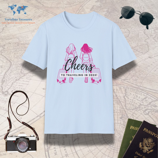 Cheers to traveling  T-Shirt