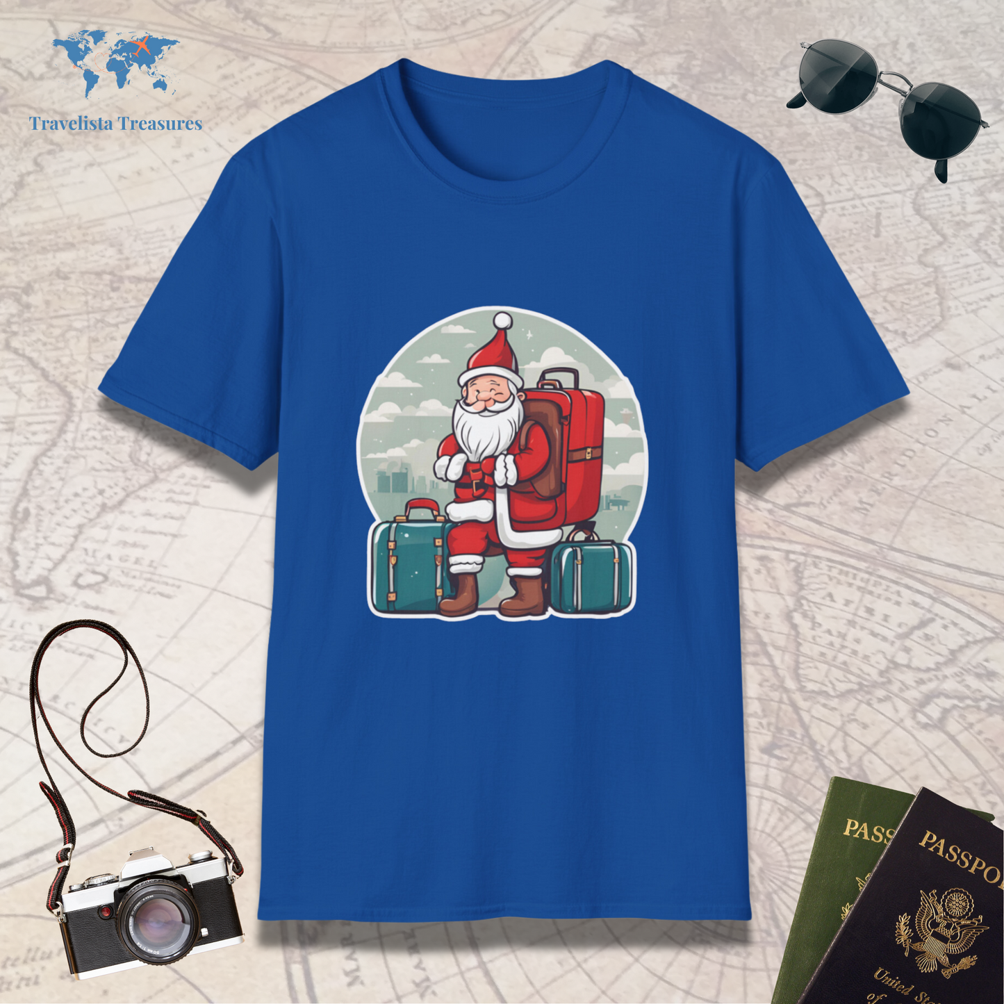 Santa at the Airport T-Shirt