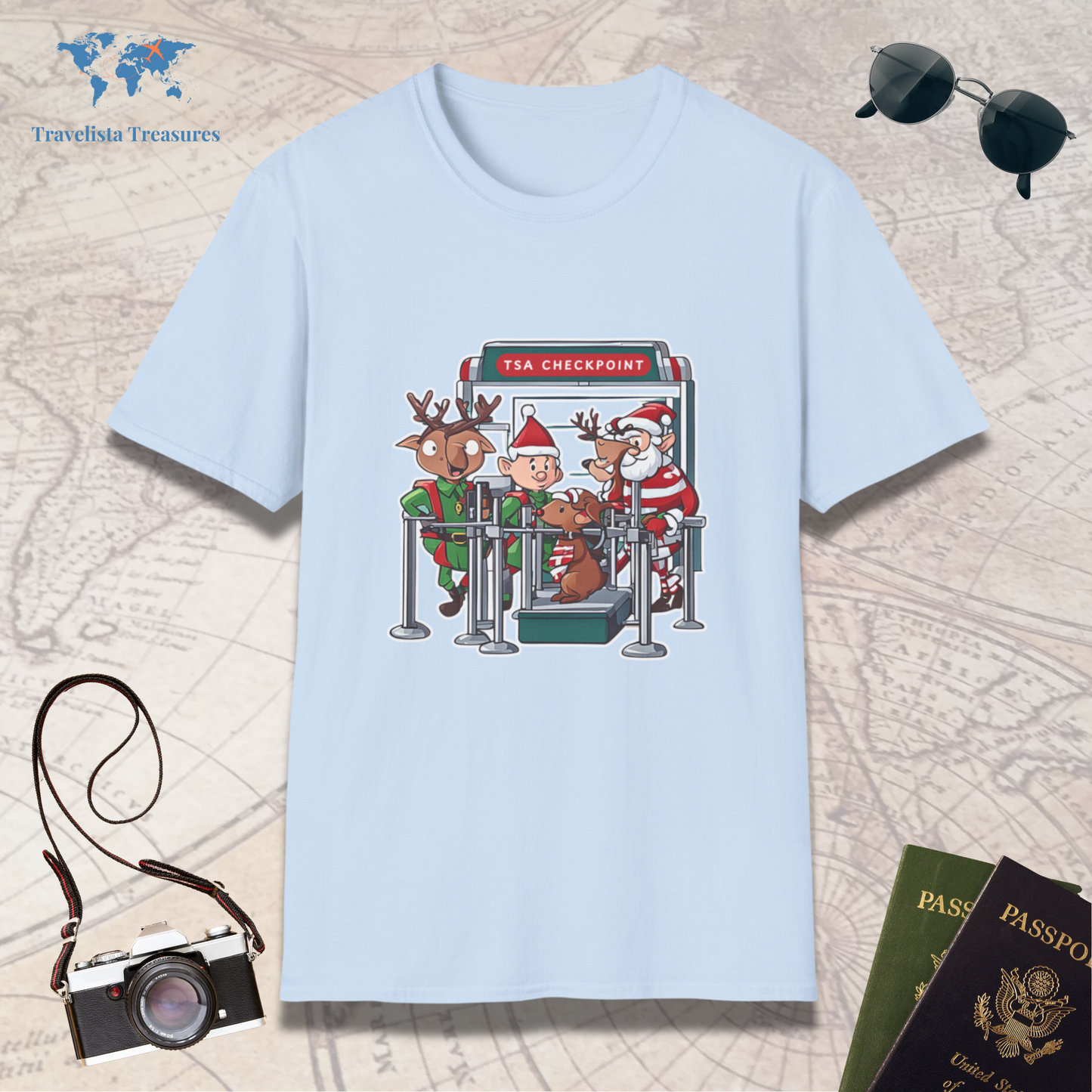 Christmas Elves at TSA Checkpoint T-Shirt