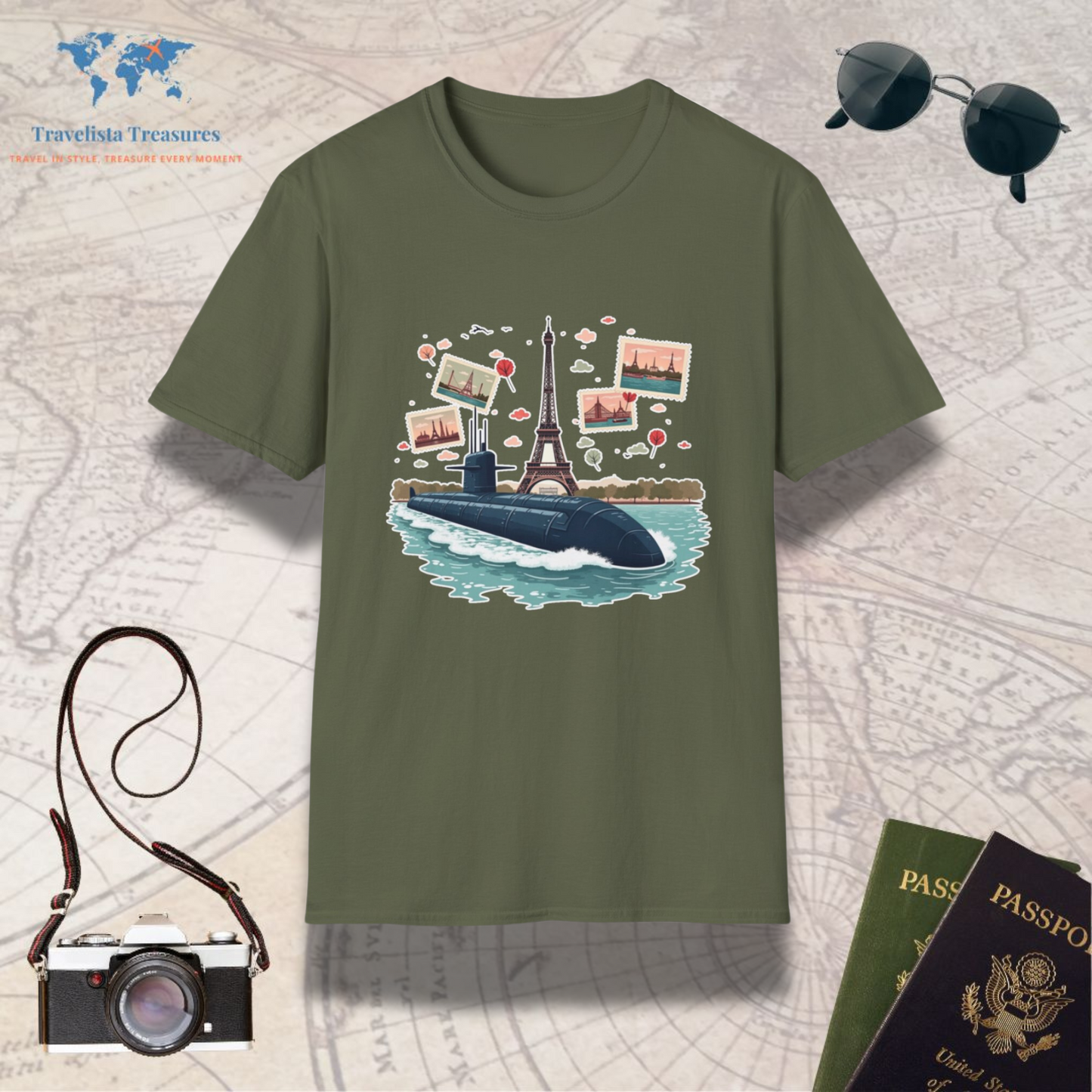 Ship on Paris T-Shirt