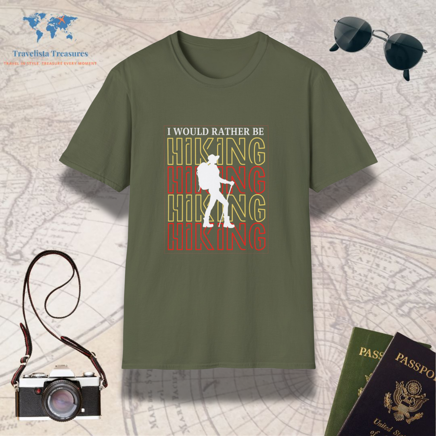 I Would Rather be Hiking T-Shirt