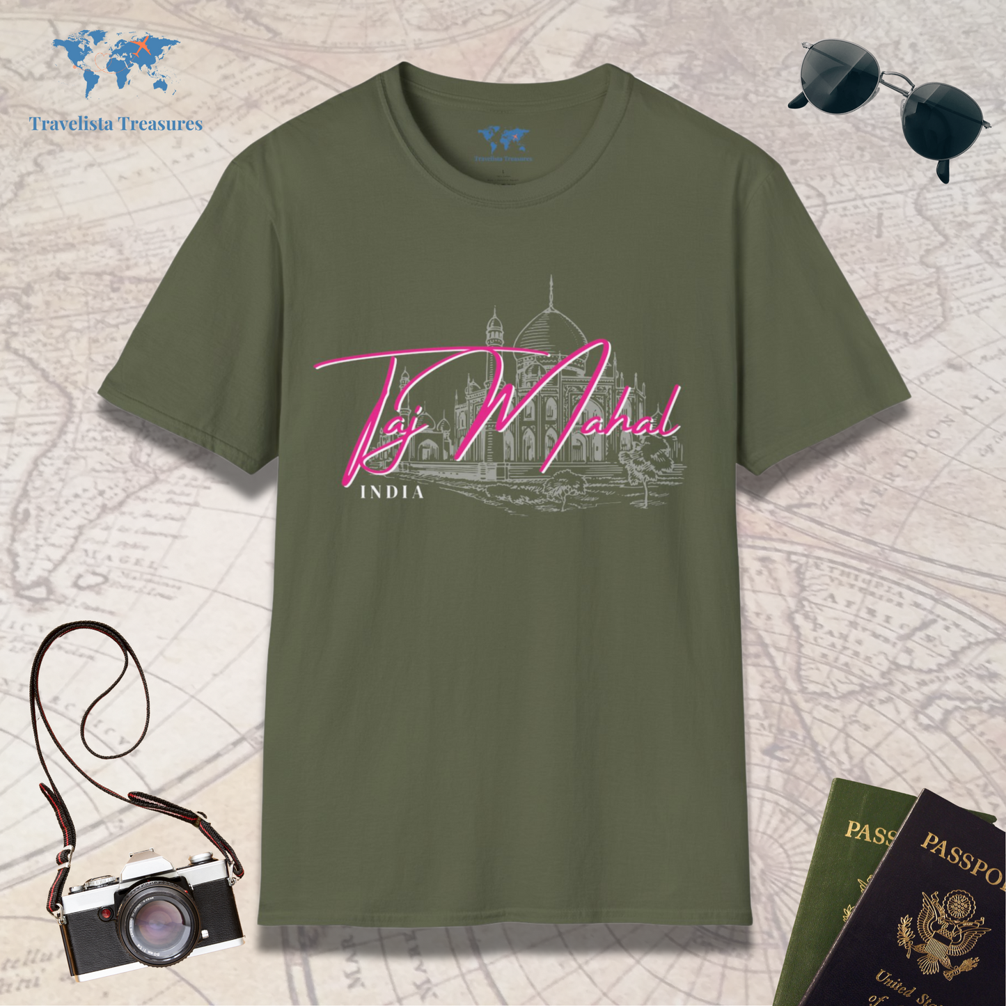 Taj Mahal, India T-Shirt