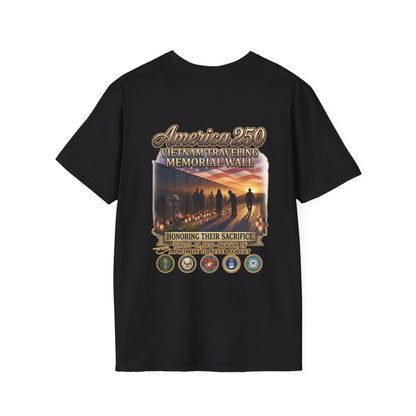 America 250 Vietnam Traveling Memorial Wall T‑Shirt