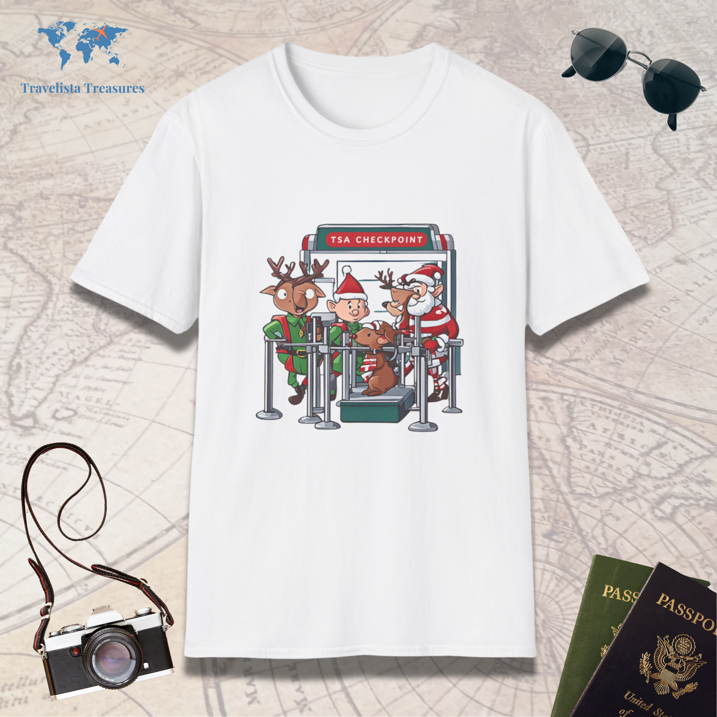 Christmas Elves at TSA Checkpoint T-Shirt