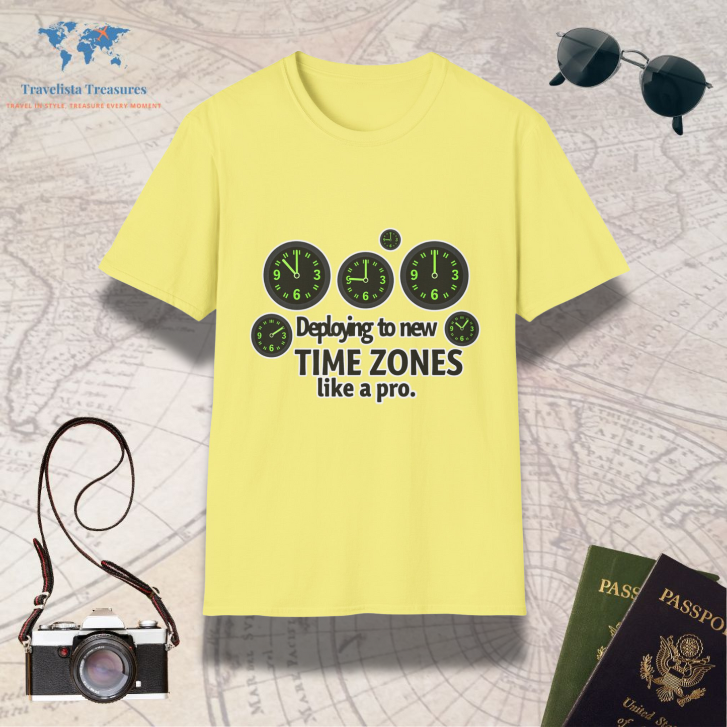 Deploying to New Timezones T-Shirt