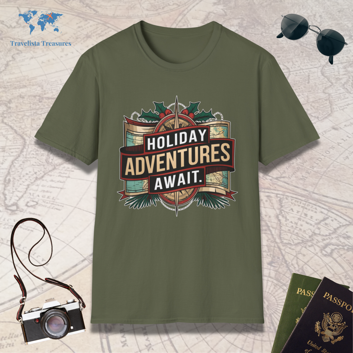 Holiday Adventure Awaits T-Shirt