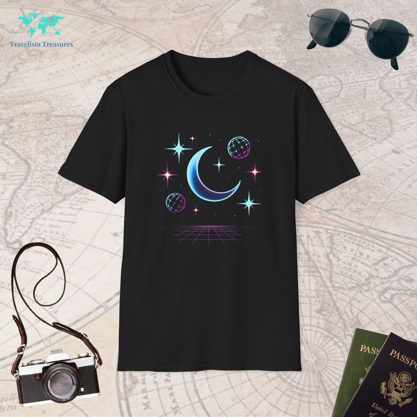 Astrology | Techno Moon T-Shirt