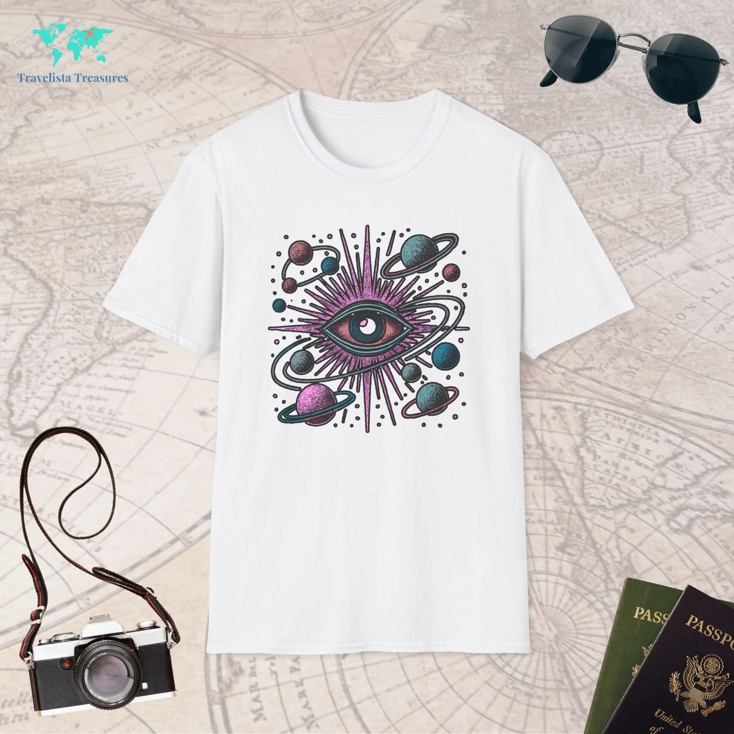 Astrology | Evil Eye Techno T-Shirt