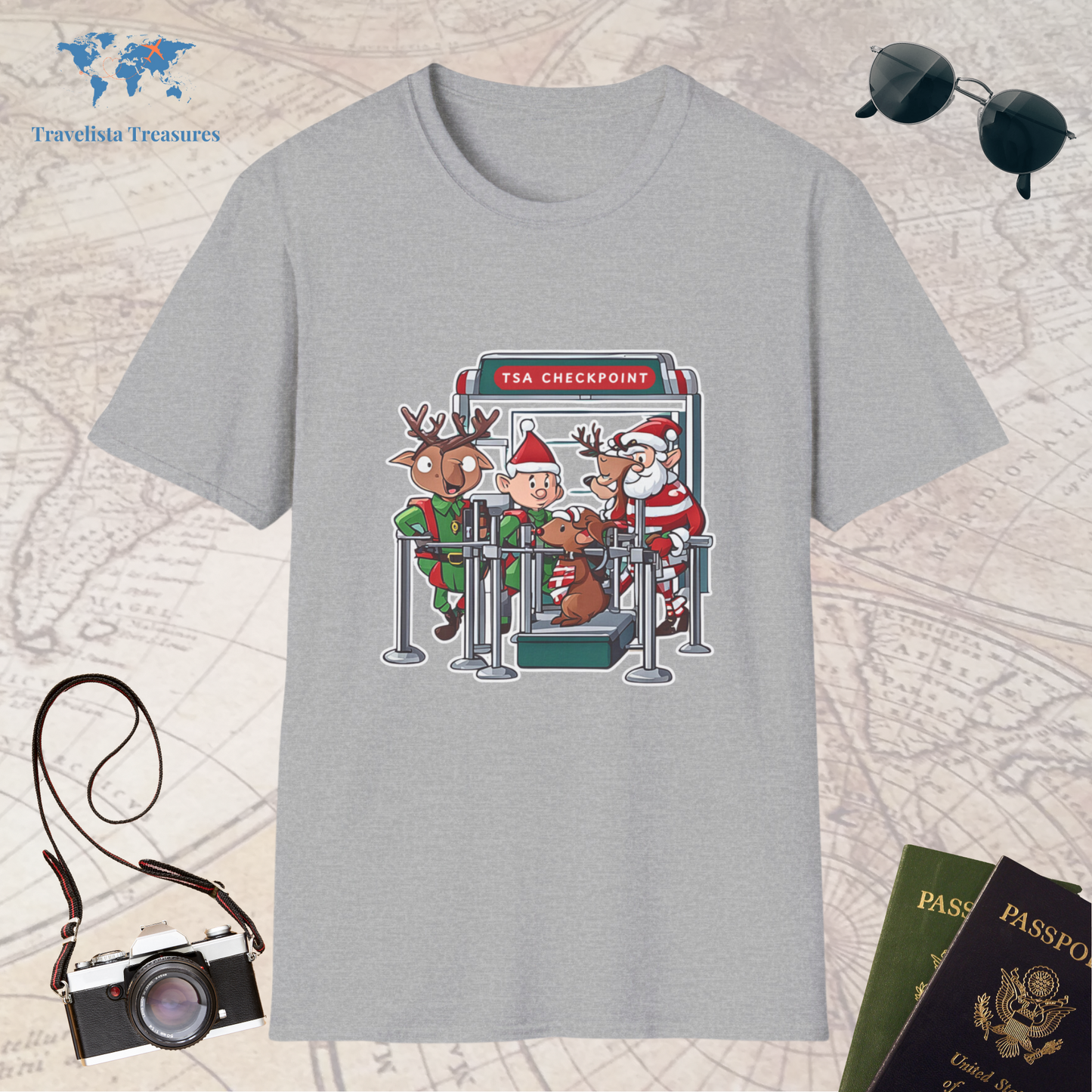 Christmas Elves at TSA Checkpoint T-Shirt