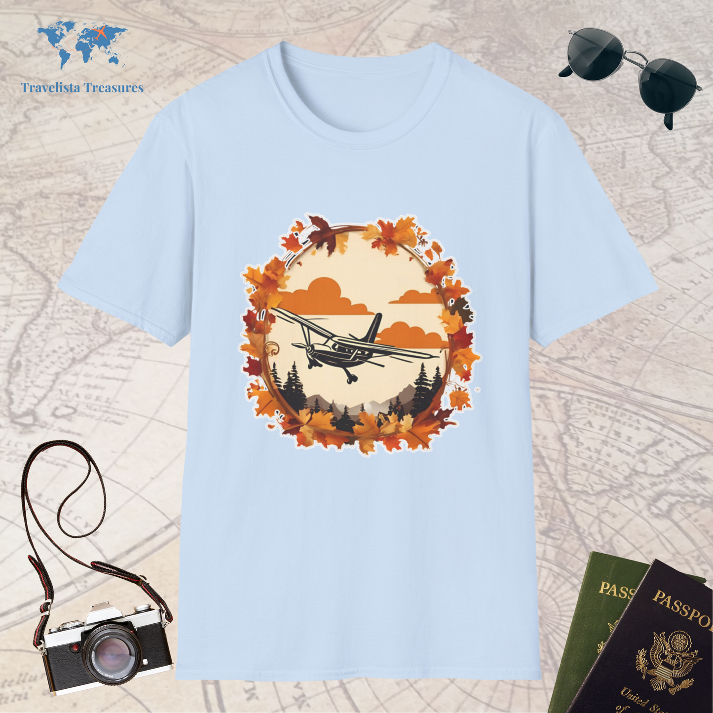 Thanksgiving Plane T-Shirt