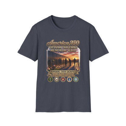 America 250 Vietnam Traveling Memorial Wall T‑Shirt