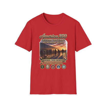 America 250 Vietnam Traveling Memorial Wall T‑Shirt